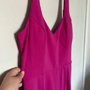 Women’s hot pink jumpsuit